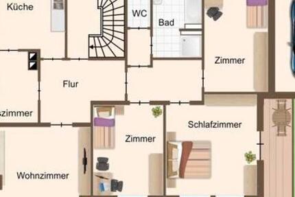 Wohnung Glatten - 5 Zimmer, 120 m&sup2;, 1.080&euro; | Angebot:25022232