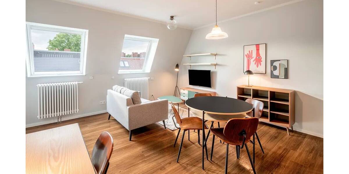 Etagenwohnung Berlin Neukölln - 2 Zimmer, 40 m&sup2;, 1.395&euro; | Angebot:26728046