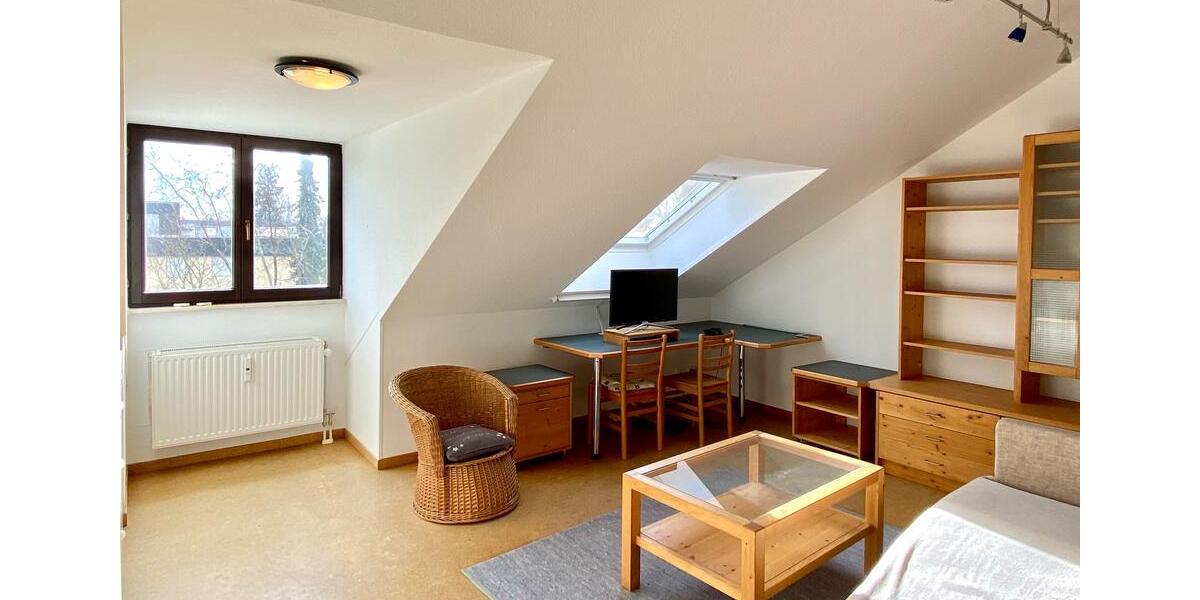Dachgeschoßwohnung München Schwabing-Freimann - 2 Zimmer, 47 m&sup2;, 1.100&euro; | Angebot:24952496