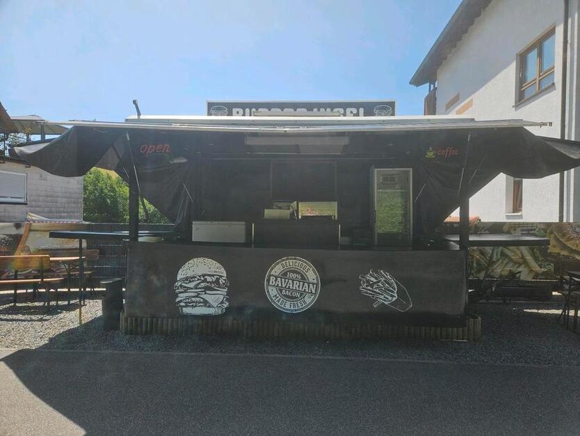 Burgerladen Foodtruck mit Stellplatz