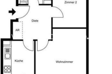 Wohnung zum Mieten in Potsdam 475 € 58 m² 2 zimmer