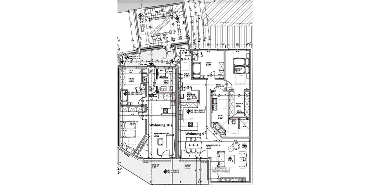 Dachgeschoßwohnung Lage - 3 Zimmer, 110 m&sup2;, 1.544&euro; | Angebot:24769508