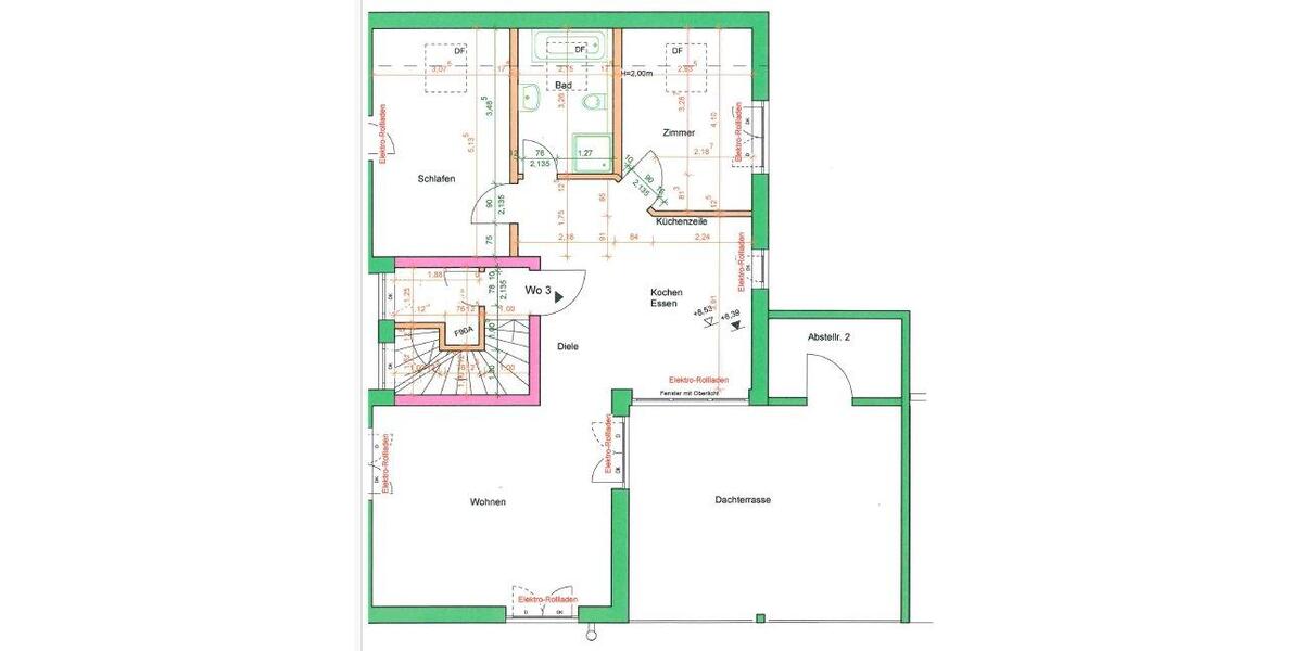 Einfamilienhaus Gießen Allendorf - 2 Zimmer, 83 m&sup2;, 1.230&euro; | Angebot:26630952