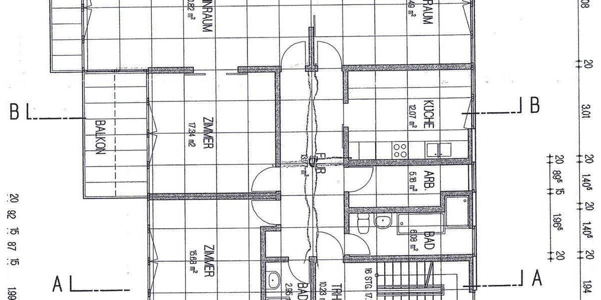 Etagenwohnung Frankfurt am Main Hausen - 4 Zimmer, 126 m&sup2;, 2.500&euro; | Angebot:26128326