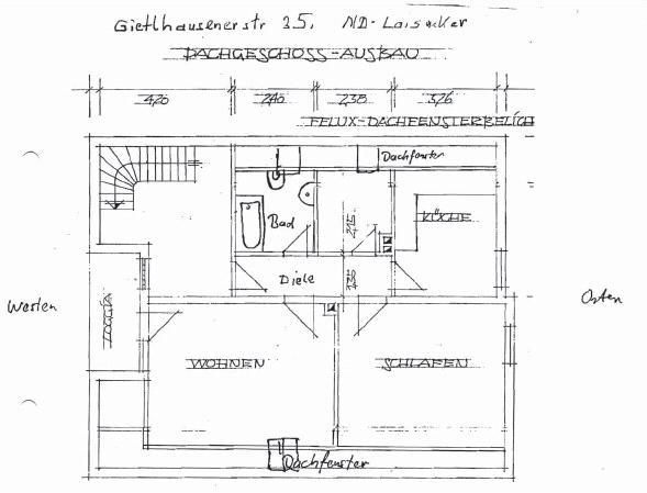 Dachgeschoßwohnung Neuburg an der Donau - 2.5 Zimmer, 86 m&sup2;, 810&euro; | Angebot:25992233