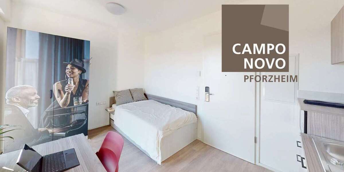 Zimmer Pforzheim Nordstadt - 1 Zimmer, 548&euro; | Angebot:24454485