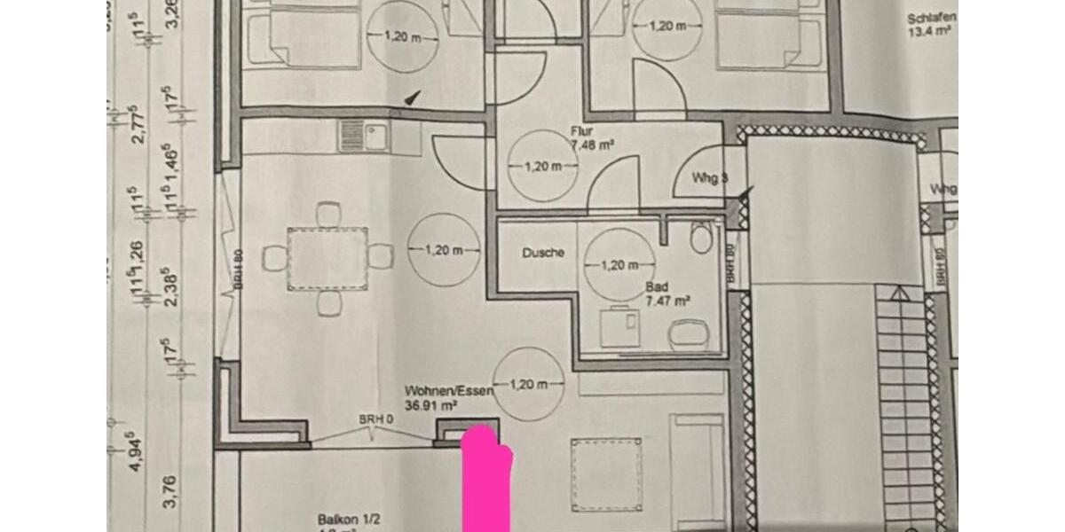 Schöne helle 3-Zimmer Wohnung in SHS Liemke 3 zimmer