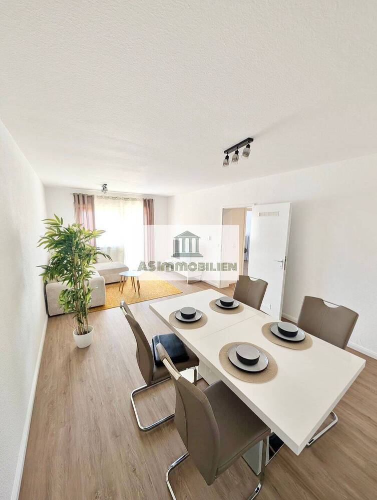 AS ImmobilieN: Wunderbar geschnittene möblierte Wohnung im idyllischen Mainz Hechtsheim