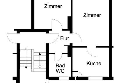 Wohnung Bremerhaven - 2 Zimmer, 44 m&sup2;, 264&euro; | Angebot:26026436