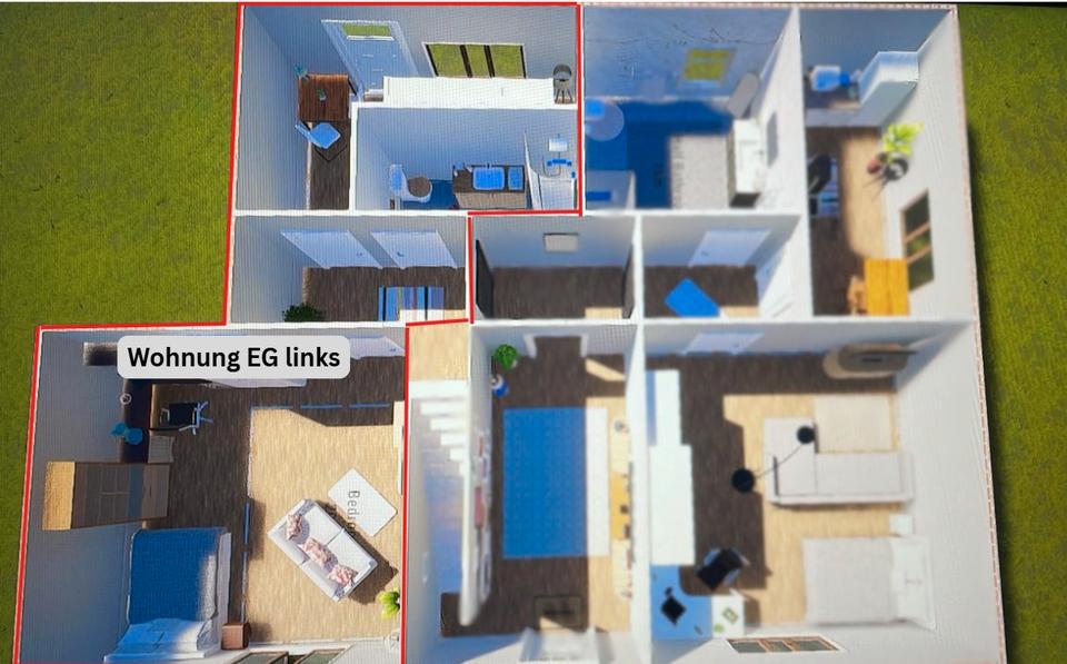 Erdgeschoßwohnung Quakenbrück - 1 Zimmer, 40 m&sup2;, 600&euro; | Angebot:26663773