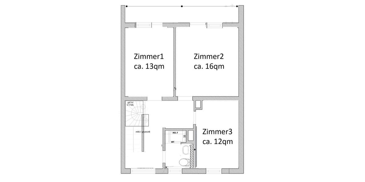 Etagenwohnung Ingolstadt Friedrichshofen-Hollerstauden - 5 Zimmer, 135 m&sup2;, 550&euro; | Angebot:25409044