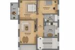 Terrassenwohnung Marl - 3 Zimmer, 86 m&sup2;, 739&euro; | Angebot:26250345