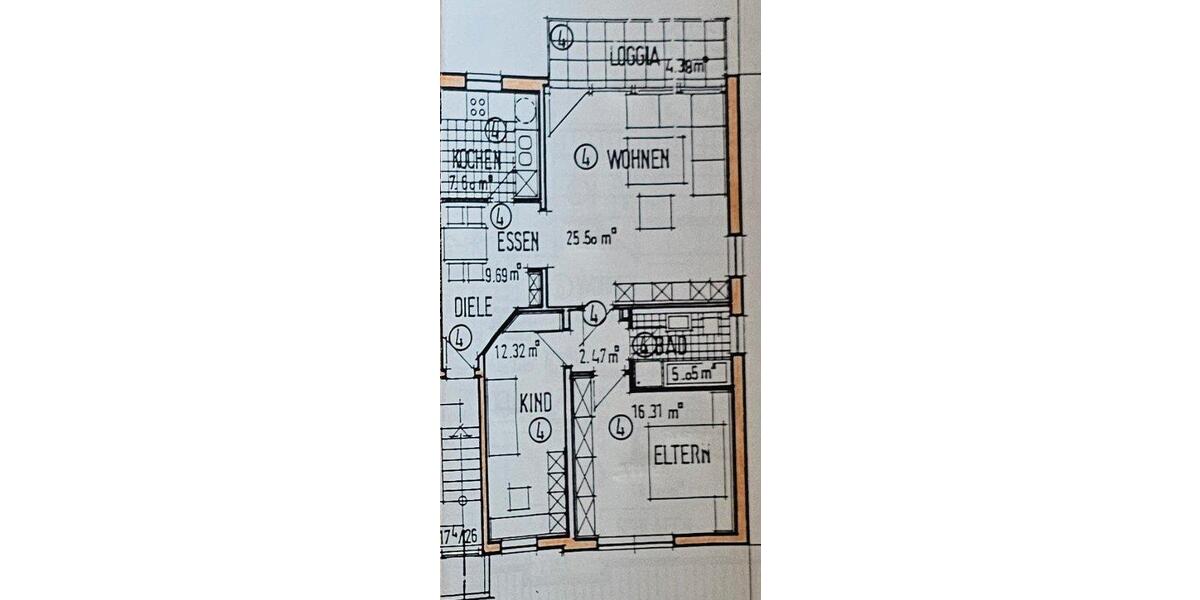 Etagenwohnung Aerzen - 3 Zimmer, 81 m&sup2;, 620&euro; | Angebot:26474576