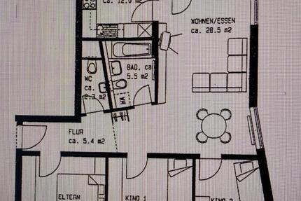 Wohnung Ravensburg Galgenhalde - 4 Zimmer, 91 m&sup2;, 1.020&euro; | Angebot:25321949