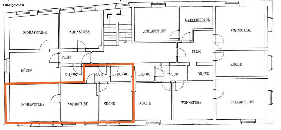 Etagenwohnung Sebnitz - 2 Zimmer, 46 m&sup2;, 275&euro; | Angebot:25756481