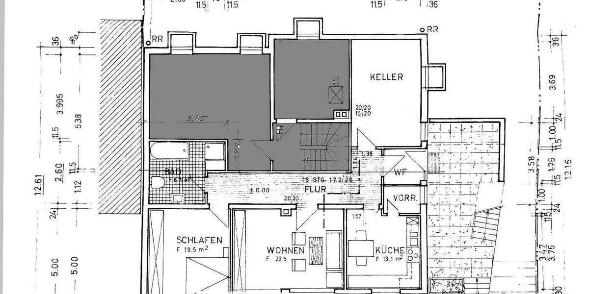 Etagenwohnung Randersacker - 2 Zimmer, 85 m&sup2;, 990&euro; | Angebot:25802489