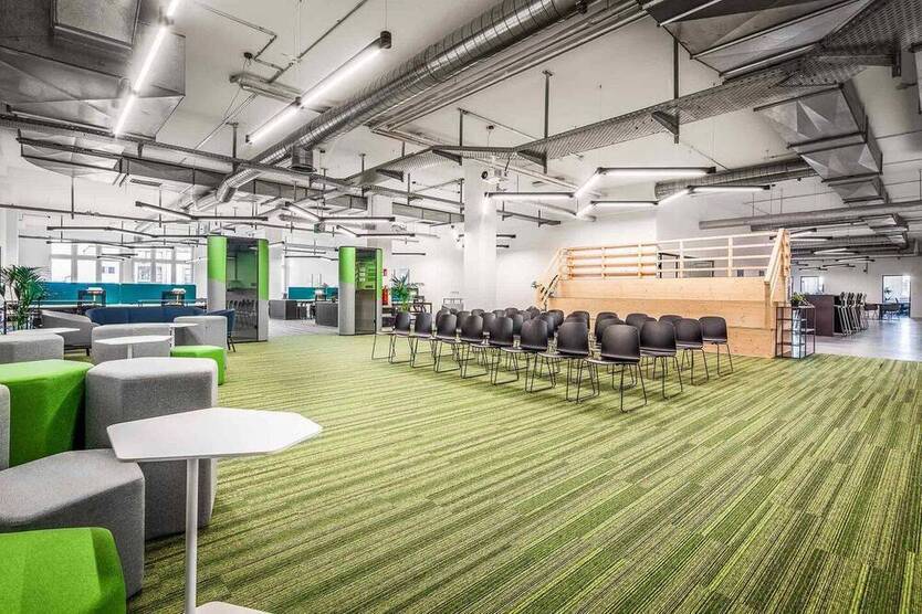 Flexible Arbeitsplätze und Büros im Industrial Style - All-in-Miete