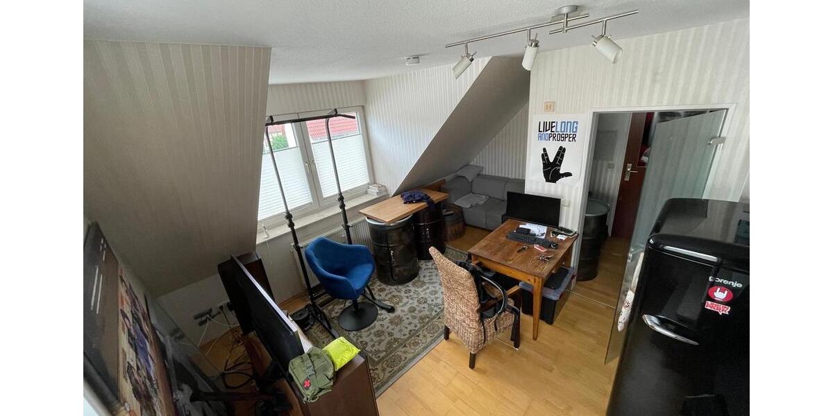 Dachgeschoßwohnung Göttingen Roringen - 2 Zimmer, 32 m&sup2;, 620&euro; | Angebot:26595418
