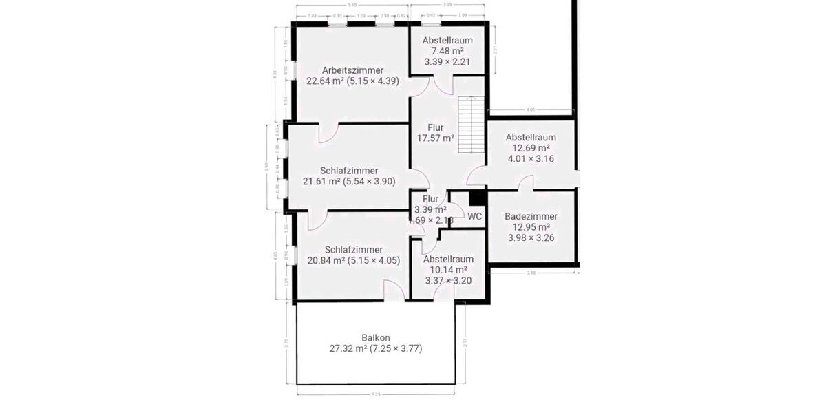 Etagenwohnung Schwarmstedt - 6 Zimmer, 150 m&sup2;, 1.850&euro; | Angebot:26623606