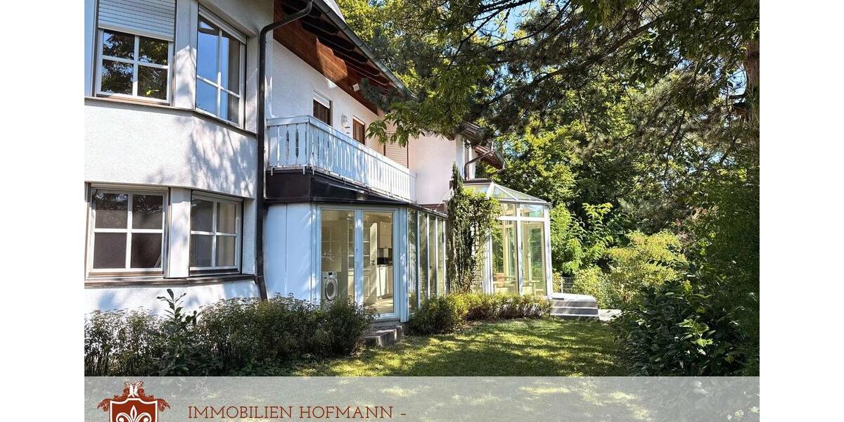 Charmante 2-Zimmer-Wohnung mit Wintergarten, großem Garten & Garage in gehobener Lage Landshuts! 2 zimmer