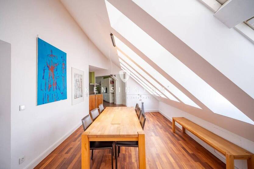 KENSINGTON - Exklusiv - atemberaubende Dachgeschoßwohnung mit privatem Lift