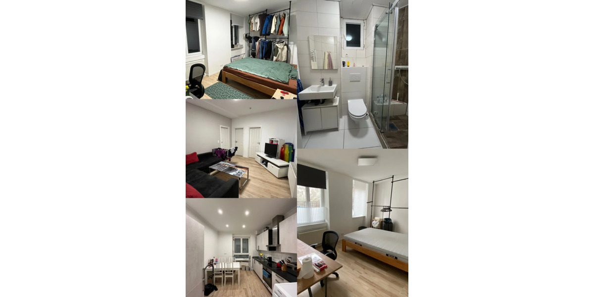 Karlsruhe Schönes Zimmer am Europaplatz ab Januar 2026 – Nachmiet 6 zimmer