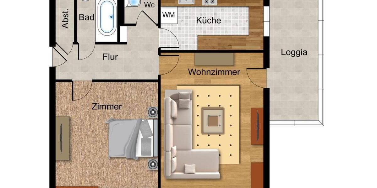Etagenwohnung Sindelfingen Sindelfingen (Stadt) - 2 Zimmer, 66 m&sup2;, 1.000&euro; | Angebot:26531686