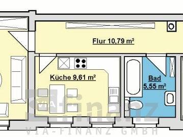 Zweiraumwohnung in Meerane 2 zimmer
