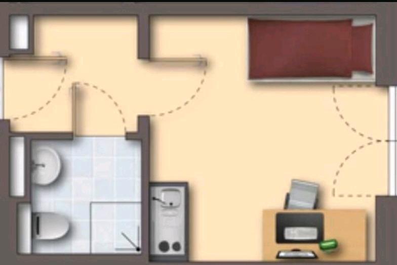 1-Zimmer Apartment Nähe FH Potsdam zur Untermiete für 4 Monate