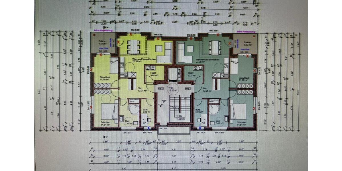 Etagenwohnung Werlte - 3 Zimmer, 88 m&sup2;, 880&euro; | Angebot:24749770