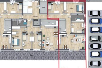 Wohnung Bispingen - 4 Zimmer, 110 m&sup2;, 1.320&euro; | Angebot:25636645