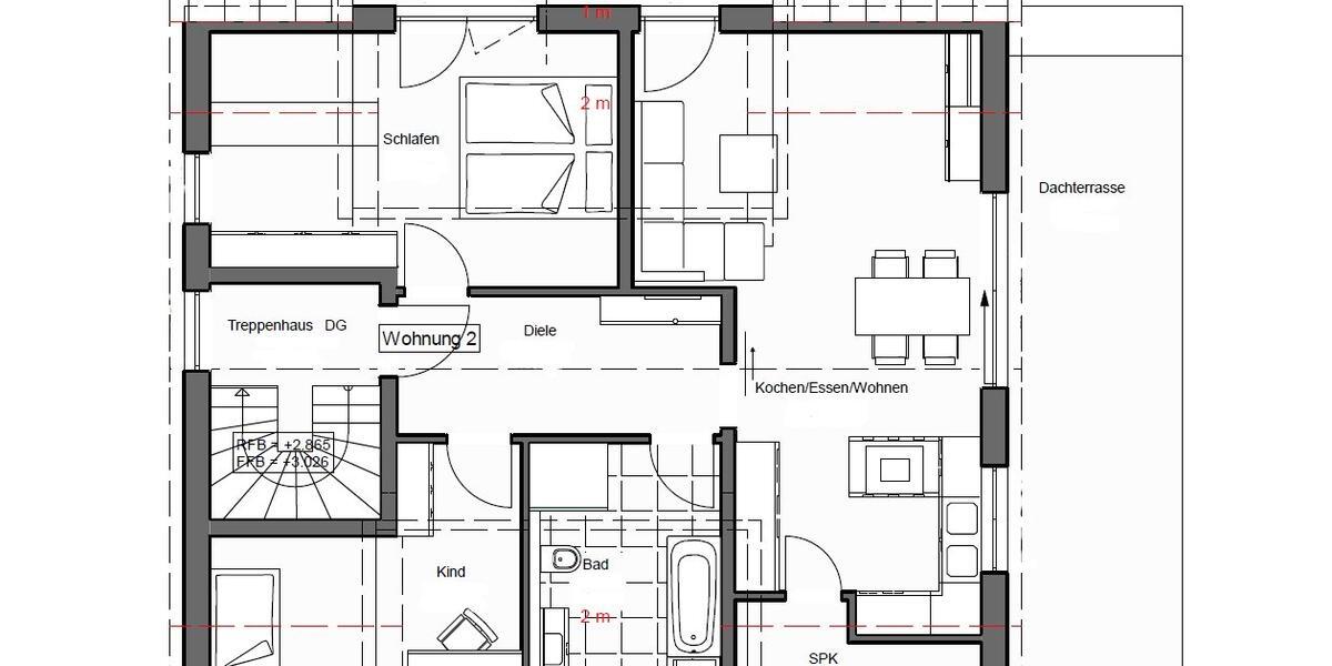 Einfamilienhaus Dettenhausen - 3 Zimmer, 104 m&sup2;, 1.700&euro; | Angebot:26316463
