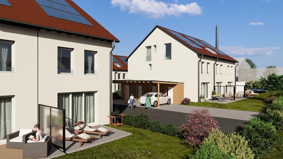 Erstbezug im Niedrigenergiehaus ab Juni 2026 zur Miete in Weil-Petzenhausen 5 zimmer