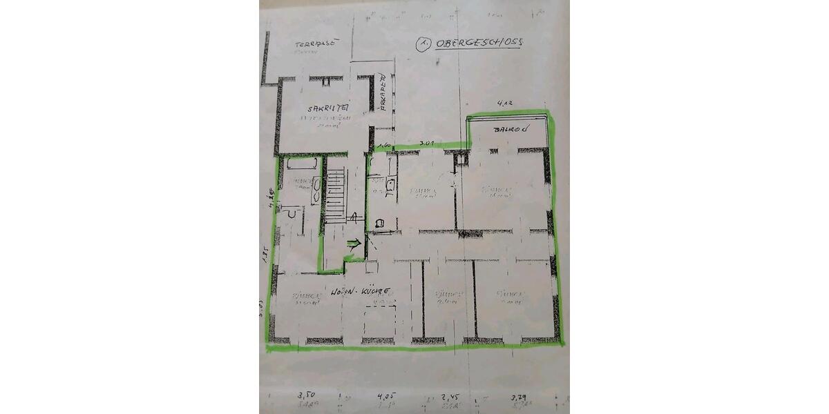 Etagenwohnung Bad Wörishofen - 3 Zimmer, 110 m&sup2;, 1.200&euro; | Angebot:25570358