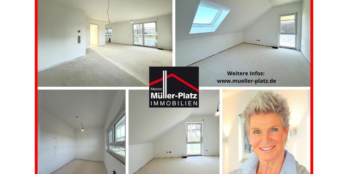 Neubau: Moderne, energieeffiziente Maisonettewohnung – mit Balkon, Einbauküche und Garage. 5 zimmer