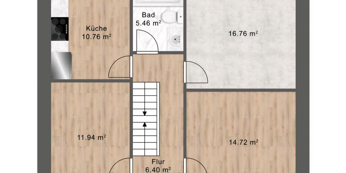 Erdgeschoßwohnung Haßfurt - 3 Zimmer, 66 m&sup2;, 600&euro; | Angebot:25516238