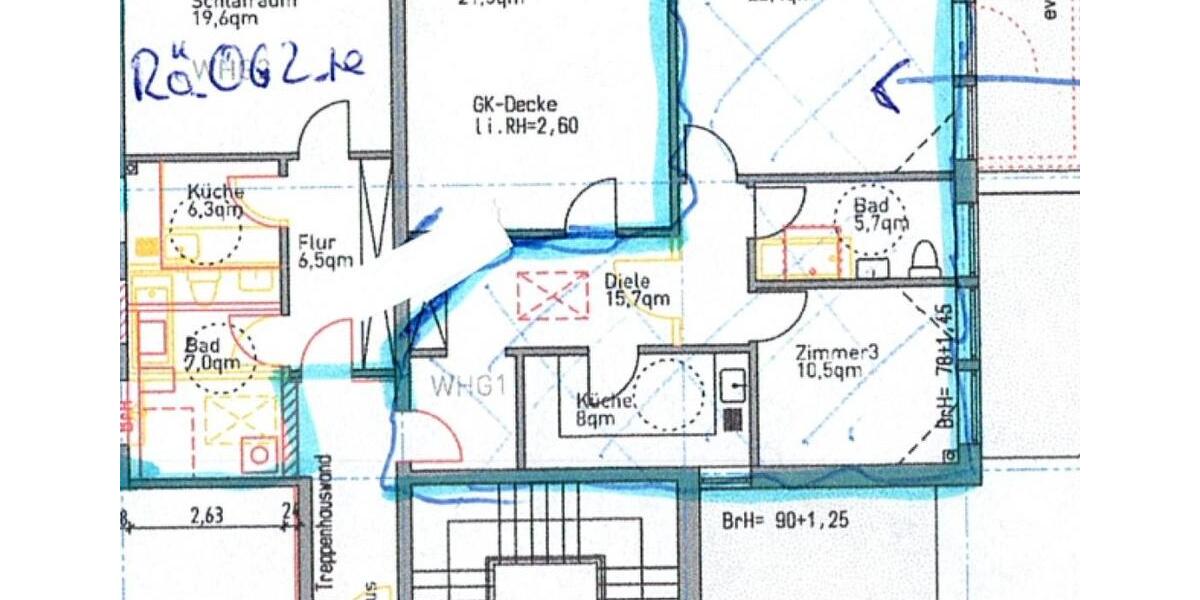 Etagenwohnung Bergen - 2 Zimmer, 60 m&sup2;, 470&euro; | Angebot:26413963