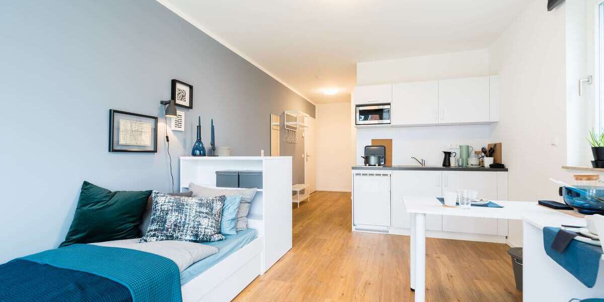 Etagenwohnung Potsdam Babelsberg Süd - 1 Zimmer, 25 m&sup2;, 585&euro; | Angebot:26163382