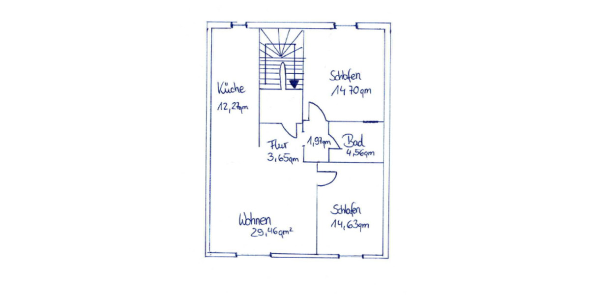 Dachgeschoßwohnung Hof Altstadt - 3 Zimmer, 81 m&sup2;, 890&euro; | Angebot:25451208