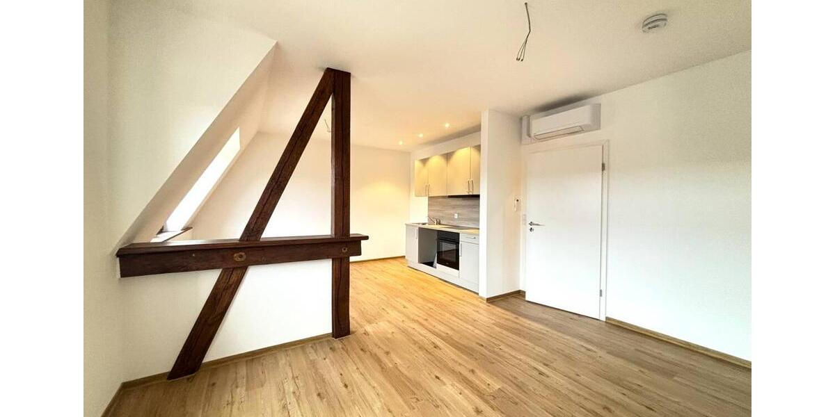 Dachgeschoßwohnung Bitterfeld-Wolfen Bitterfeld - 2 Zimmer, 47 m&sup2;, 539&euro; | Angebot:26166250