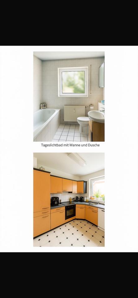 Helle 3-Zimmer -Wohnung mit Terrasse &Tiefgarage in Donauesching