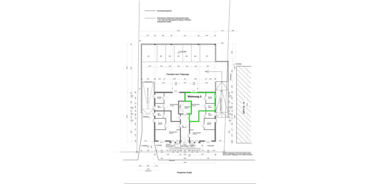 Etagenwohnung Bad Doberan - 2 Zimmer, 44 m&sup2;, 670&euro; | Angebot:26155497