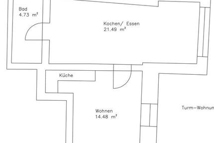 Wohnung Straubing - 2 Zimmer, 41 m&sup2;, 490&euro; | Angebot:26003217