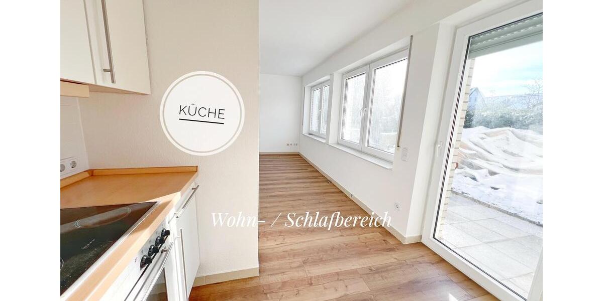 Südhang! Helles Apartment mit Terrasse & Garten 1 zimmer