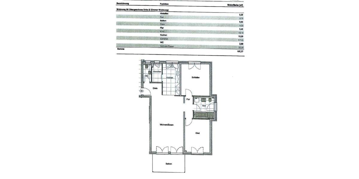 Etagenwohnung Erlangen Burgberg - 3 Zimmer, 107 m&sup2;, 1.470&euro; | Angebot:24723424