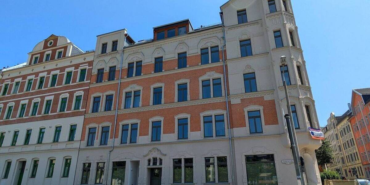 Etagenwohnung Chemnitz Sonnenberg - 3 Zimmer, 65 m&sup2;, 423&euro; | Angebot:26758907