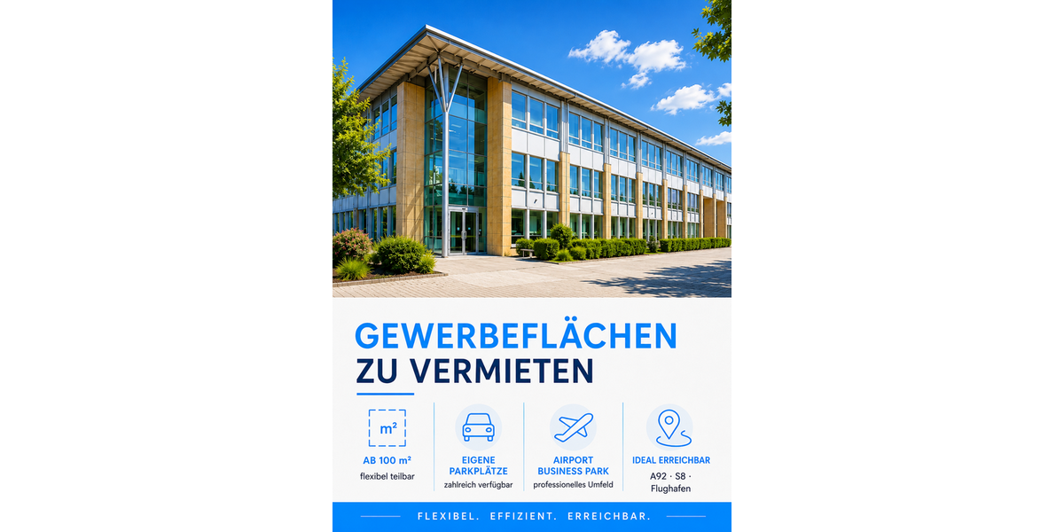 Gewerbeobjekt Hallbergmoos - 680&euro; | Angebot:27195380