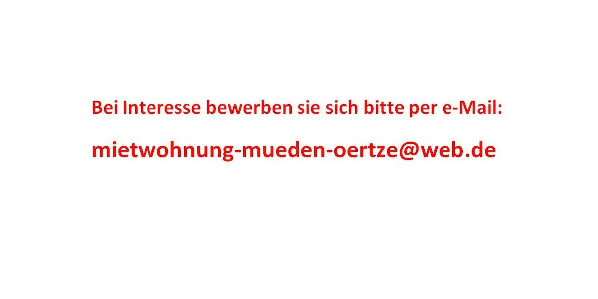 Etagenwohnung Faßberg - 4 Zimmer, 80 m&sup2;, 580&euro; | Angebot:26684077