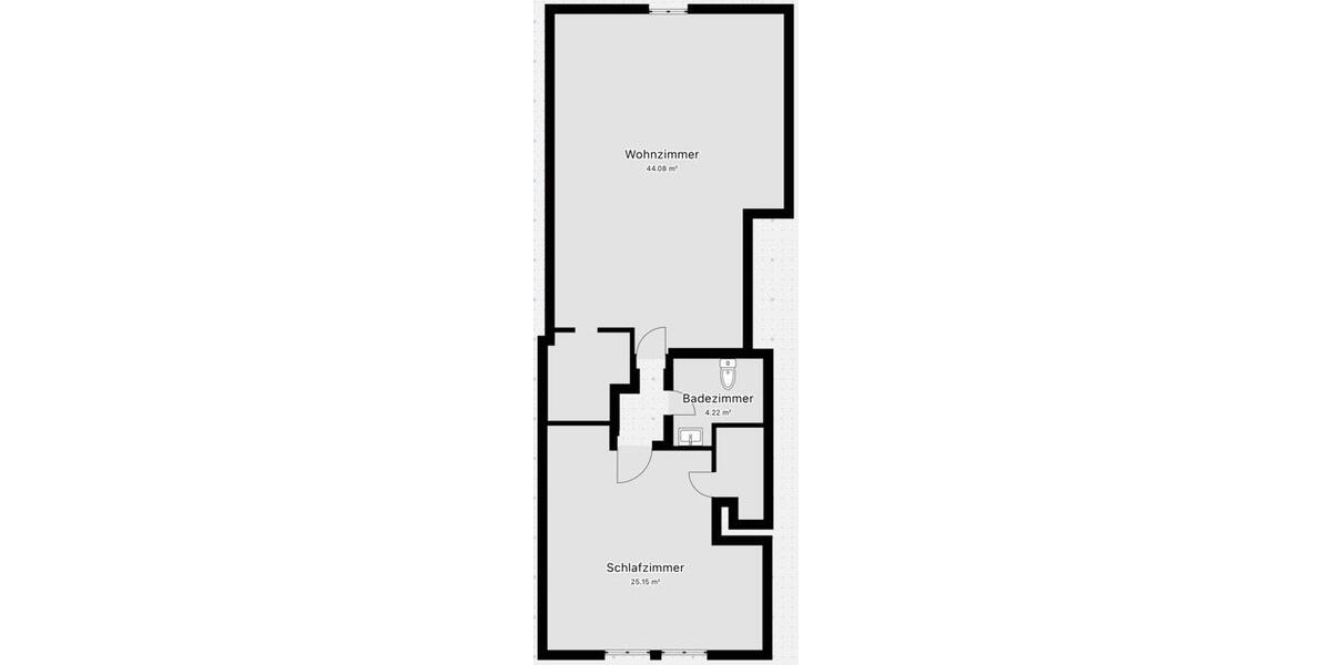 Dachgeschoßwohnung Osterode am Harz - 2 Zimmer, 70 m&sup2;, 445&euro; | Angebot:24445057