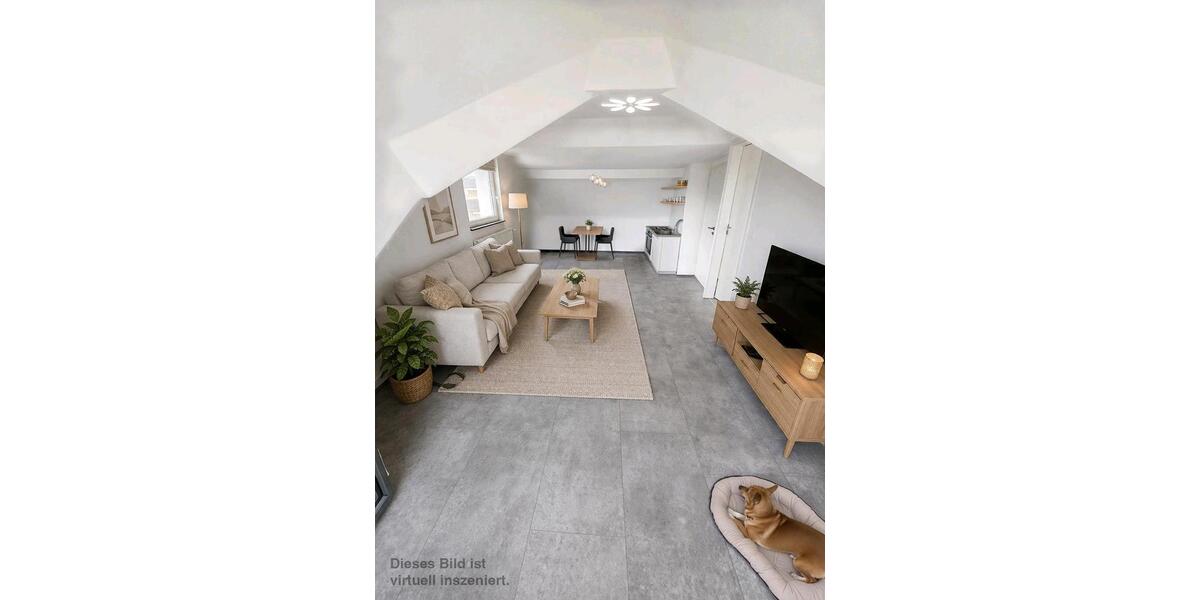 Dachgeschoßwohnung Hadamar - 2 Zimmer, 47 m&sup2;, 600&euro; | Angebot:25932474